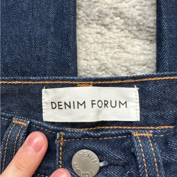 Aritzia Denim Forum The Joni High Rise Loose 29L in Inky Blue 90’s Grunge Jean - Picture 4 of 5